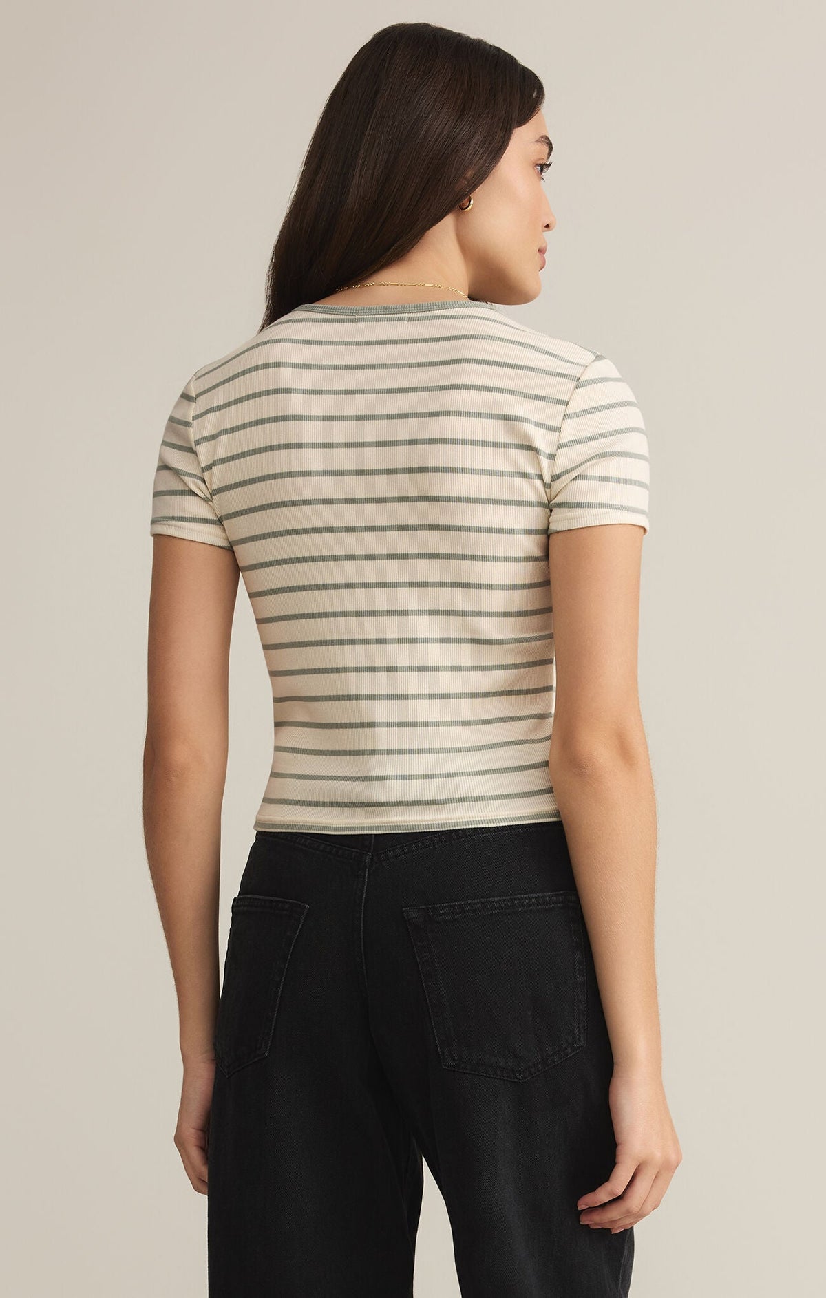 SAXTON STRIPED TEE