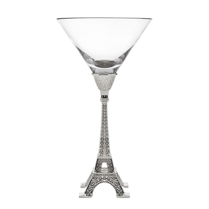 EIFFEL TOWER MARTINI GLASS