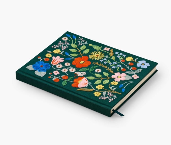 STRAWBERRY FIELDS EMBROIDERED SKETCHBOOK