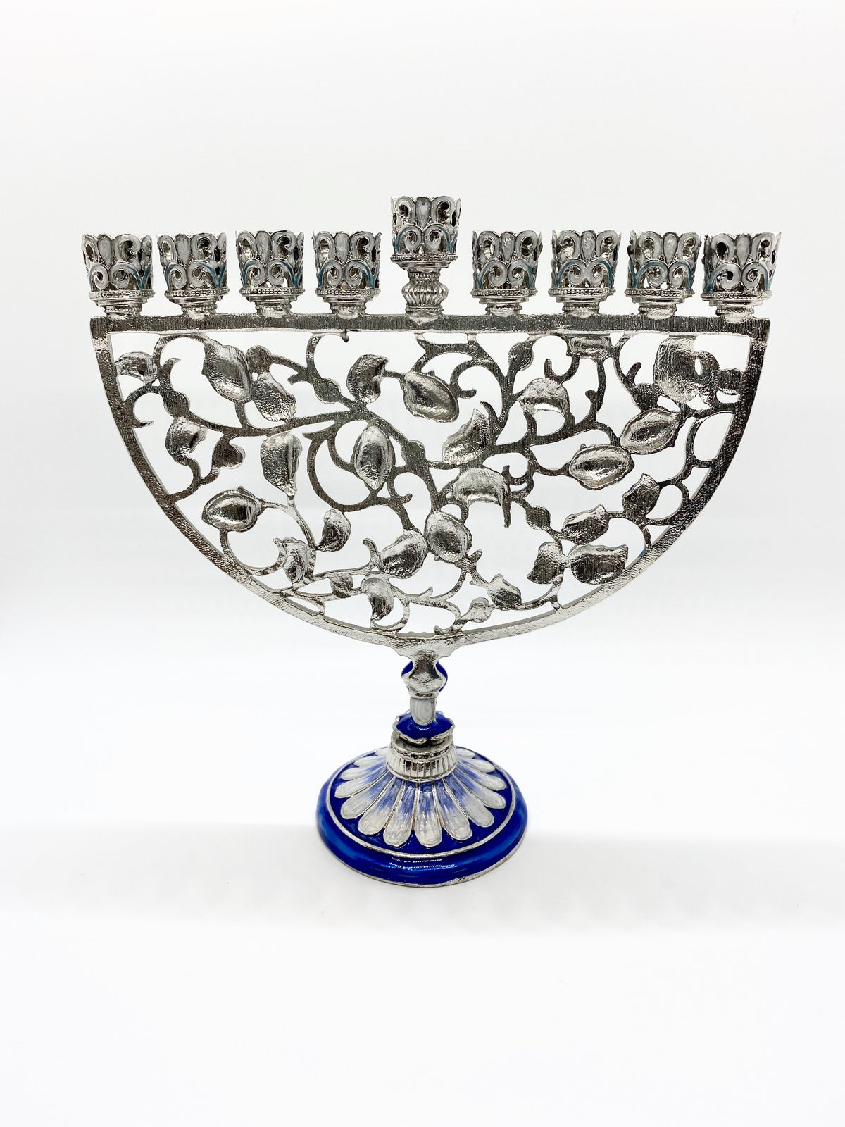 7" JEWELED BLUES MENORAH