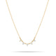 DIAMOND CLUSTER CHAIN NECKLACE