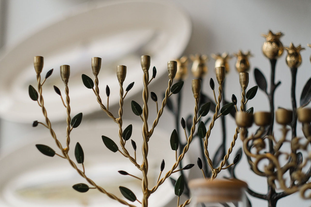 OLIVE TREE MENORAH