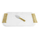 LOVE KNOT CHEESE BOARD W/SPREADER