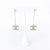 CC LOGO DANGLE EARRINGS