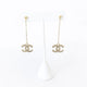 CC LOGO DANGLE EARRINGS