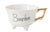 FOOTED BOOZE TEACUPS