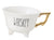 FOOTED BOOZE TEACUPS