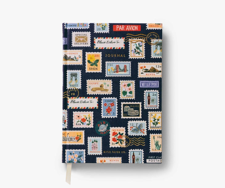 FABRIC JOURNAL POSTAGE STAMPS