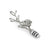 WHITE ORCHID WINE STOPPER
