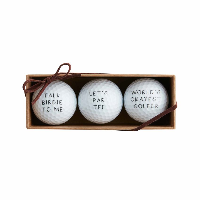 LET'S PARTEE GOLF BALL SET